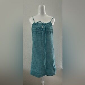 Olive & Oak Light Blue Knit dress size L